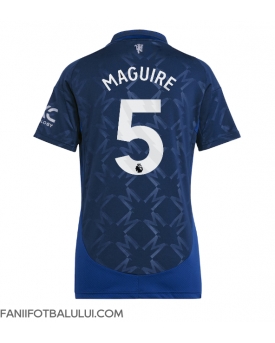 Manchester United Harry Maguire #5 Tricou Fotbal Replică 2024-25 Femei Deplasare